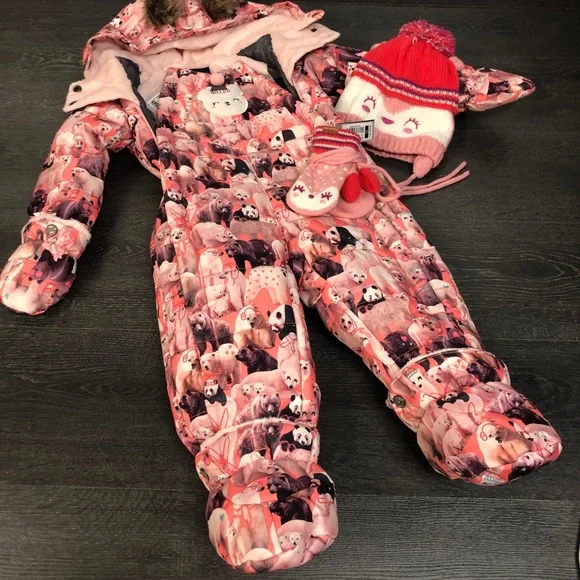 One piece winter suit - 18-24 months - Picture 2 of 7